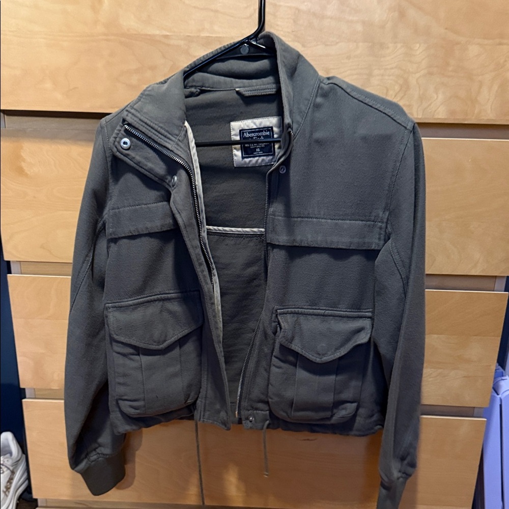 Abercrombie & Fitch Green Jacket